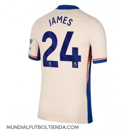 Camiseta Chelsea Reece James #24 Segunda Equipación Replica 2024-25 mangas cortas